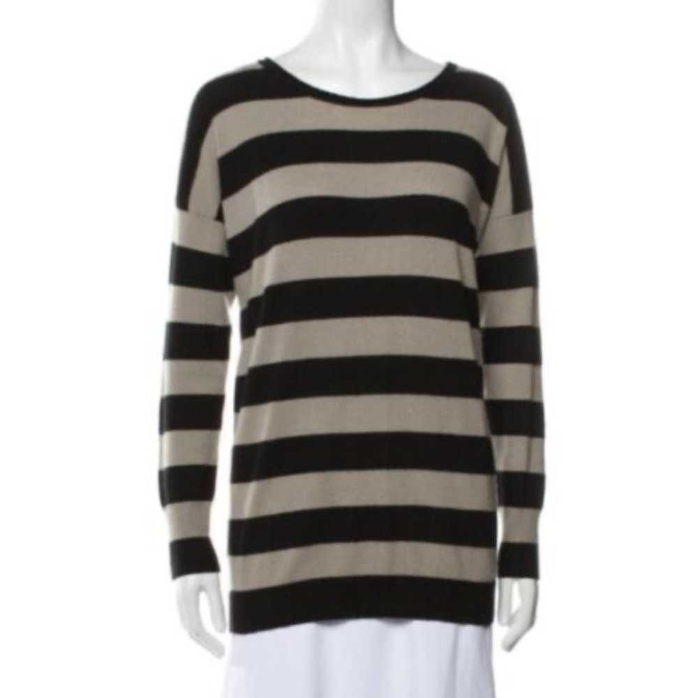 Vince striped cashmere wool sweater